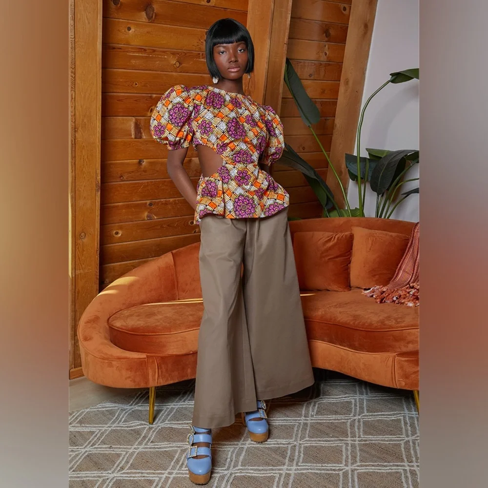 Autumn Adeigbo Ilona Blouse NWT - Picture 3 of 7